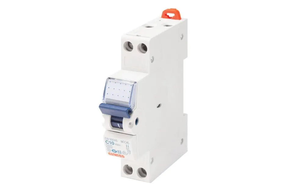 slider 0 Disjoncteur étroit 32A 1-pôle + N