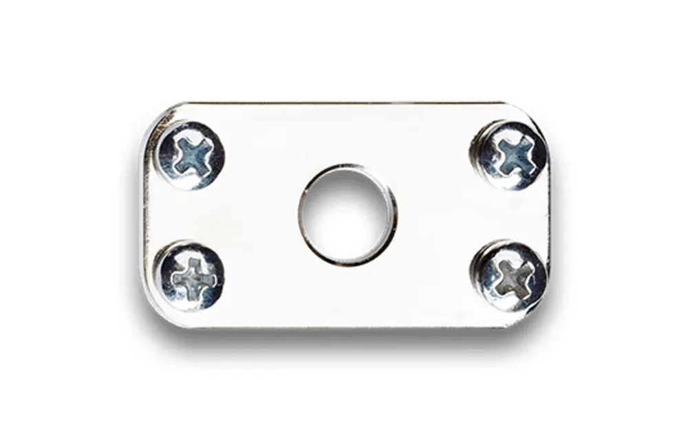 slider 0 Plaque d'adaptation DCM (1xM8/M10 vers 4xM4)