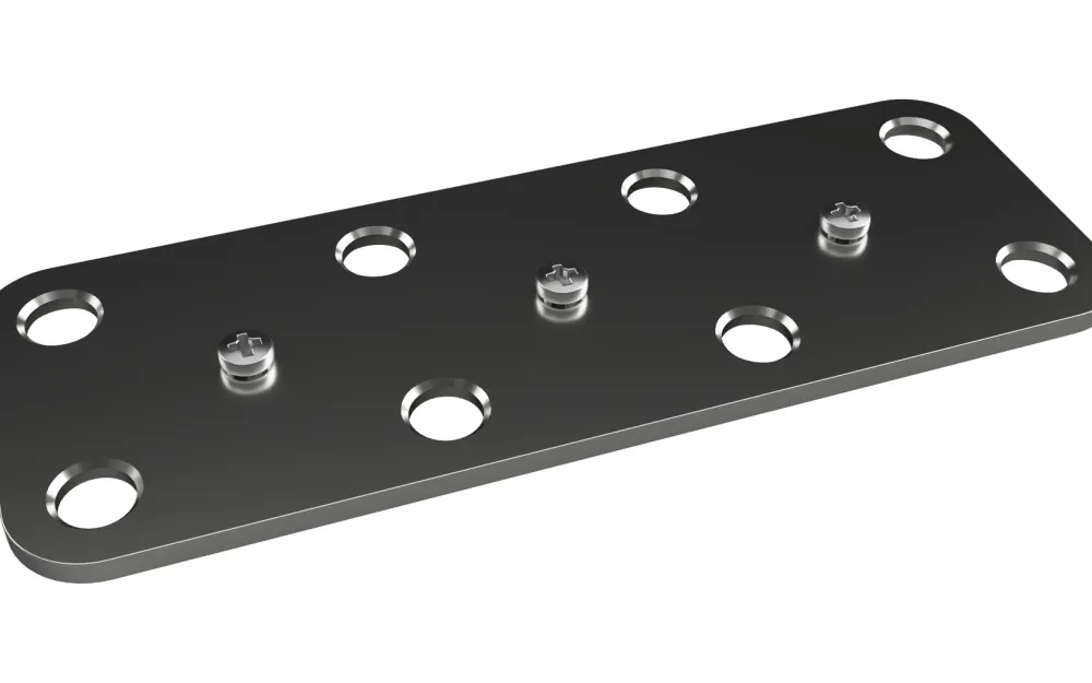 slider 0 Plaque de liaison DCM (pas de 38x50 mm)
