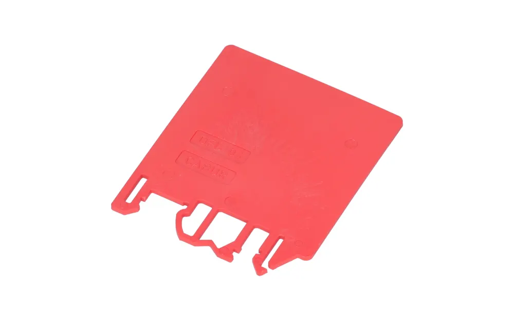 slider 0 Plaque de séparation - rouge