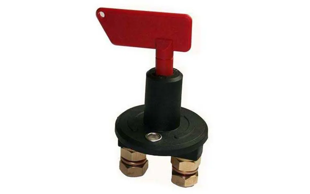 slider 0 Interrupteur général avec clé rouge