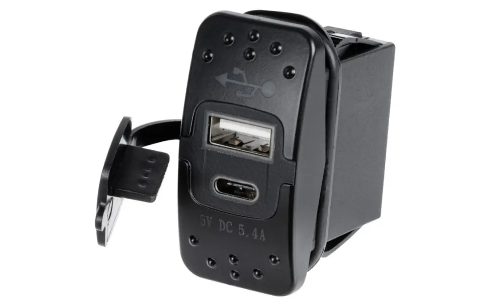 slider 0 Prise USB-A + USB-C pour Carling