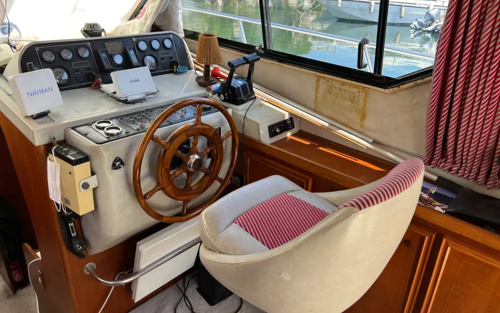 slider 12 Vedette Fly Birchwood TS33 - 2x 200cv Volvo Penta