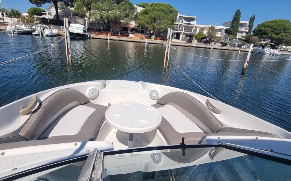 slider 17 Sea Ray  220 Sundeck