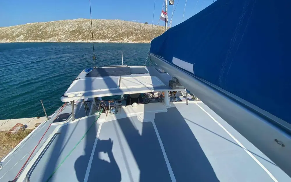slider 38 Custom Catamaran