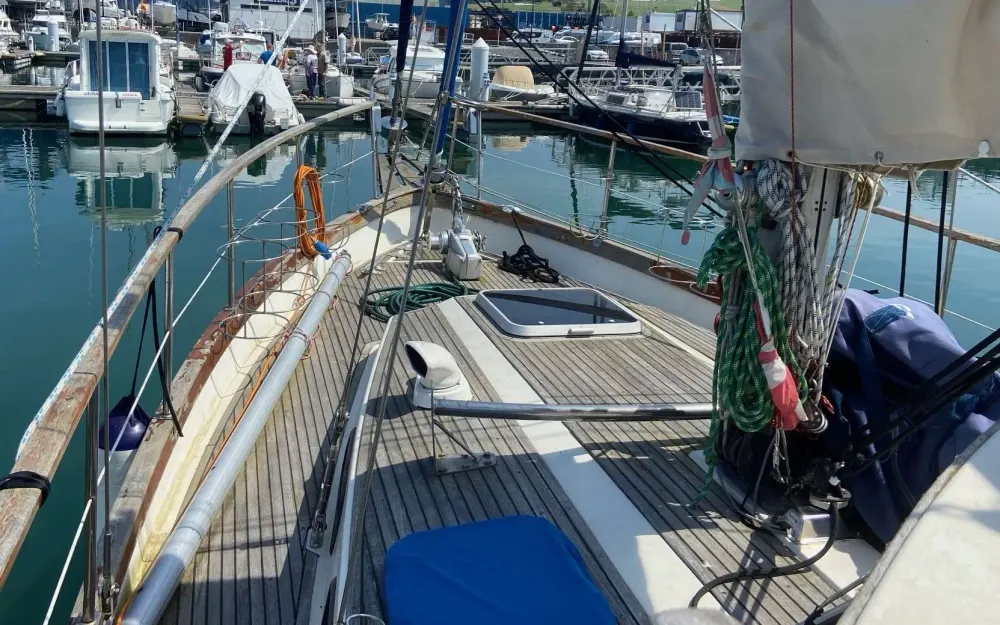 slider 13 Siltala Yachts Nauticat 38 Ketch
