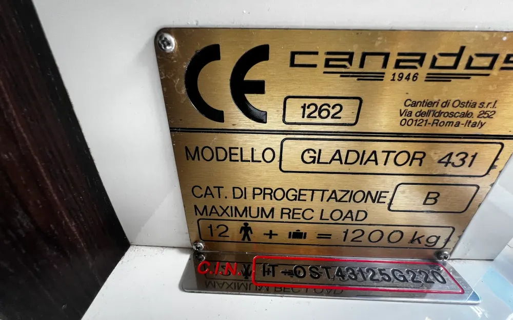 slider 16 Canados GLADIATOR 431 WA