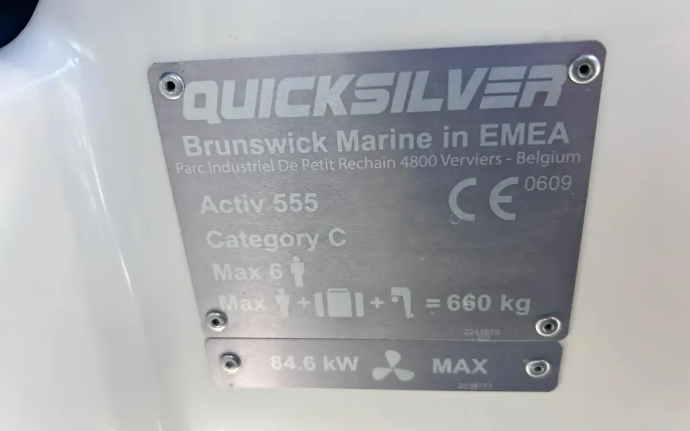 slider 10 Quicksilver Activ 555 Open