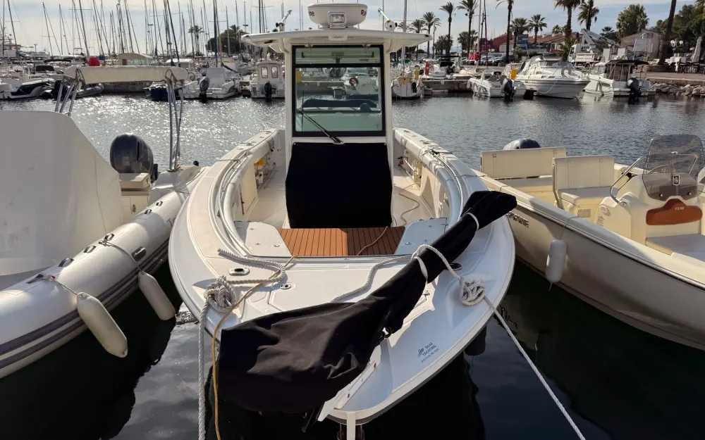 slider 18 Boston Whaler  320 Outrage