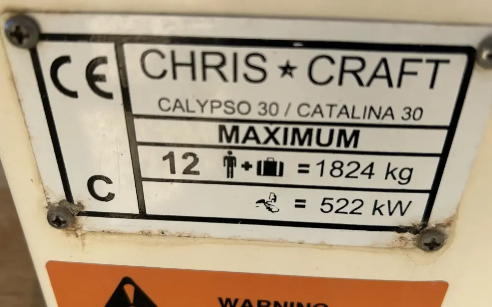 slider 10 Chris Craft Catalina 30