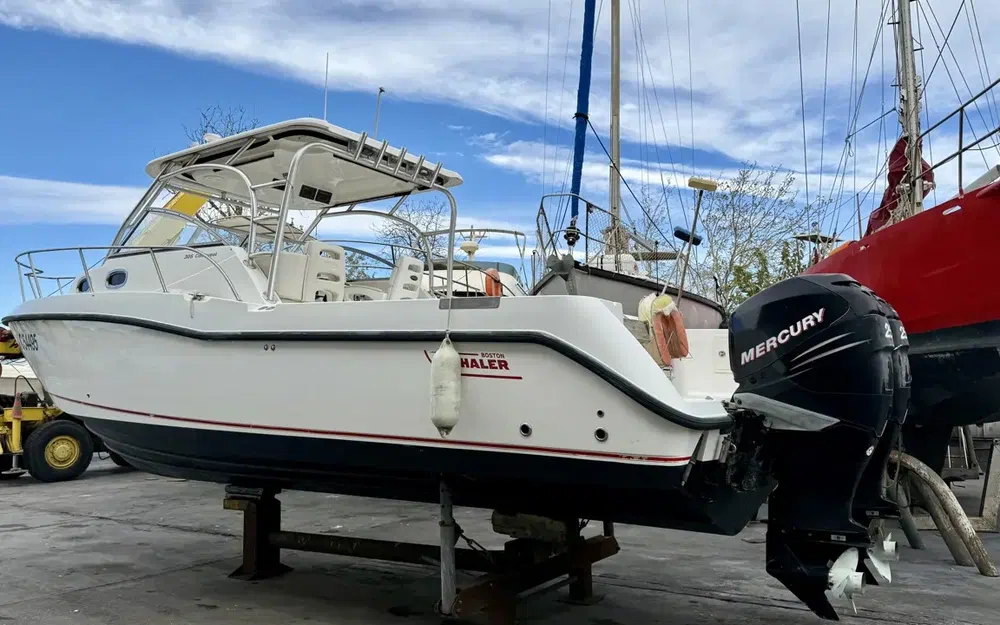 slider 16 Boston Whaler  305 Conquest