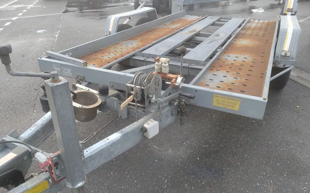 slider 1 Remorque porte-voiture hydraulique MECANOREM 2000 kg