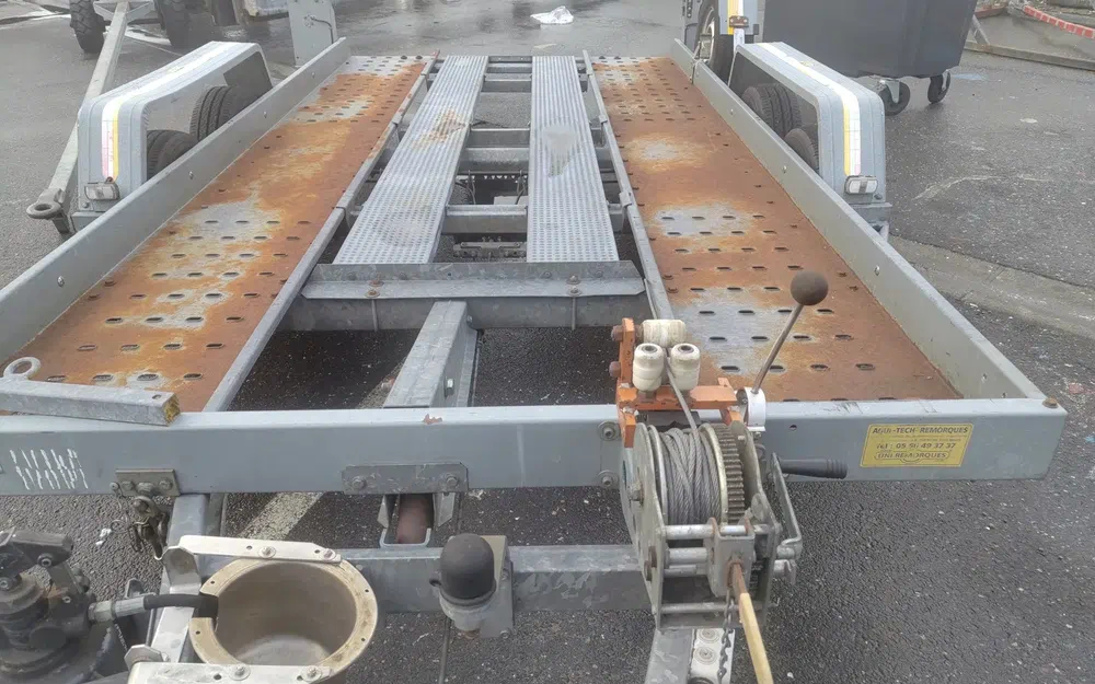 slider 3 Remorque porte-voiture hydraulique MECANOREM 2000 kg