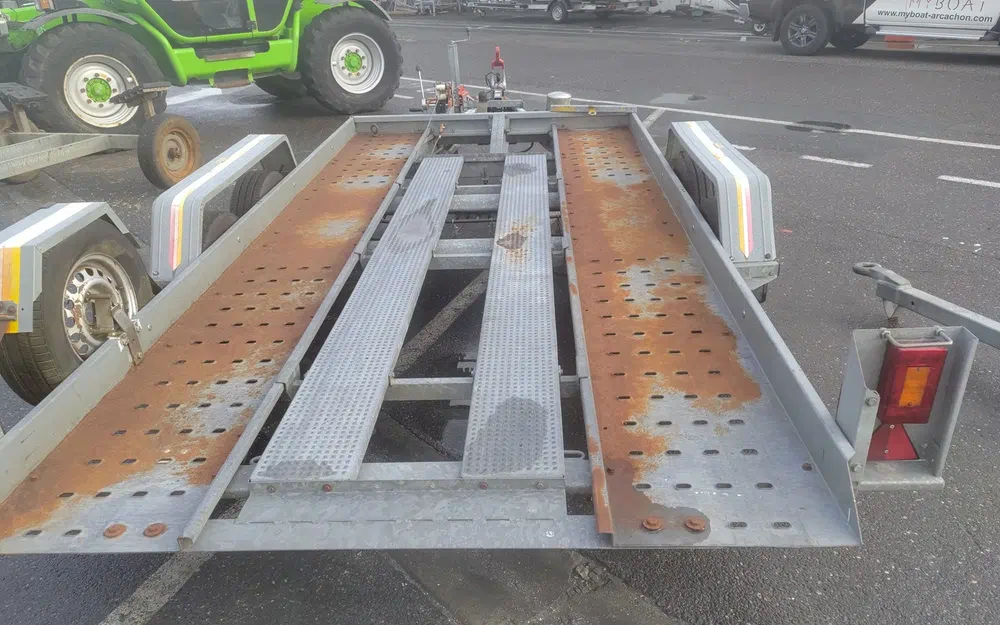 slider 4 Remorque porte-voiture hydraulique MECANOREM 2000 kg