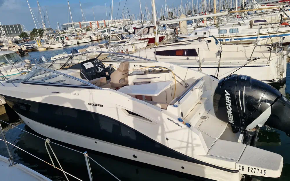 slider 18 Quicksilver 805 Cruiser