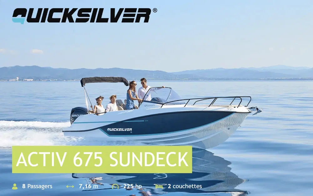 slider 0 Quicksilver Activ 675 Sundeck