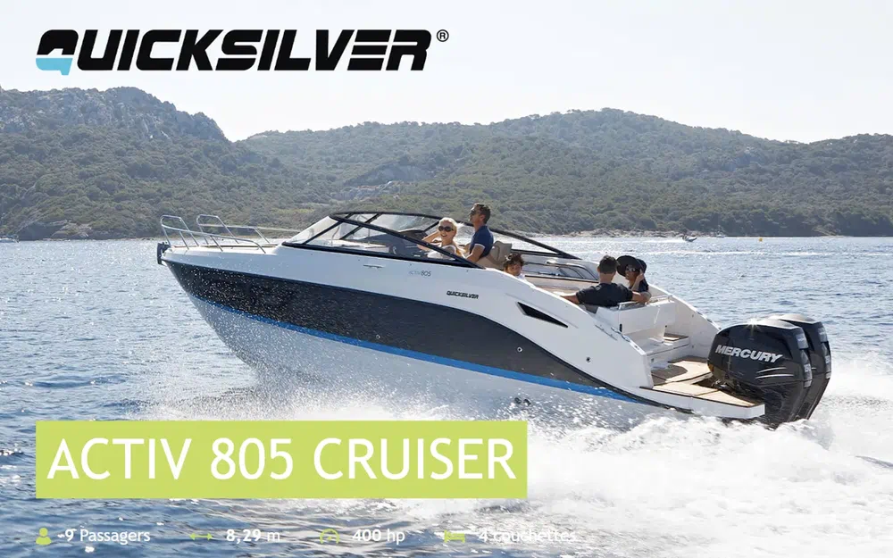 slider 0 Quicksilver Activ 805 Cruiser