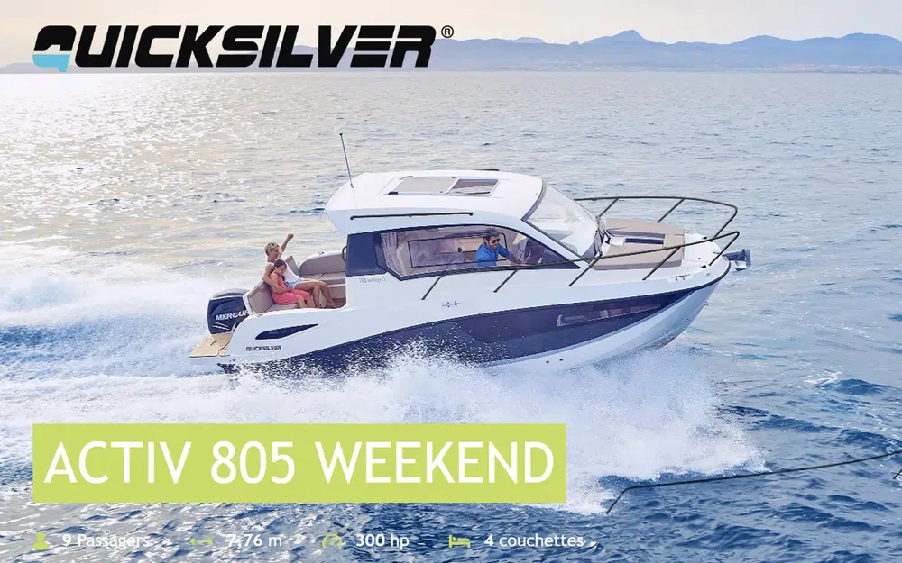 slider 0 Quicksilver Activ 805 Weekend