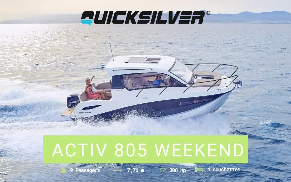 slider 0 Quicksilver Activ 805 Weekend