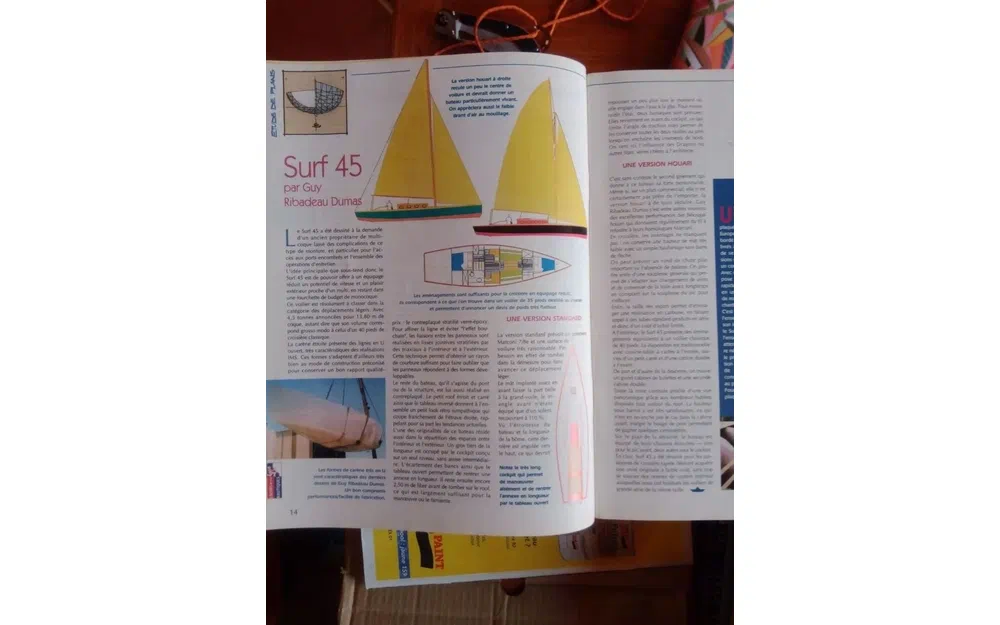 slider 72 Fabrication Artisanal SURF 45