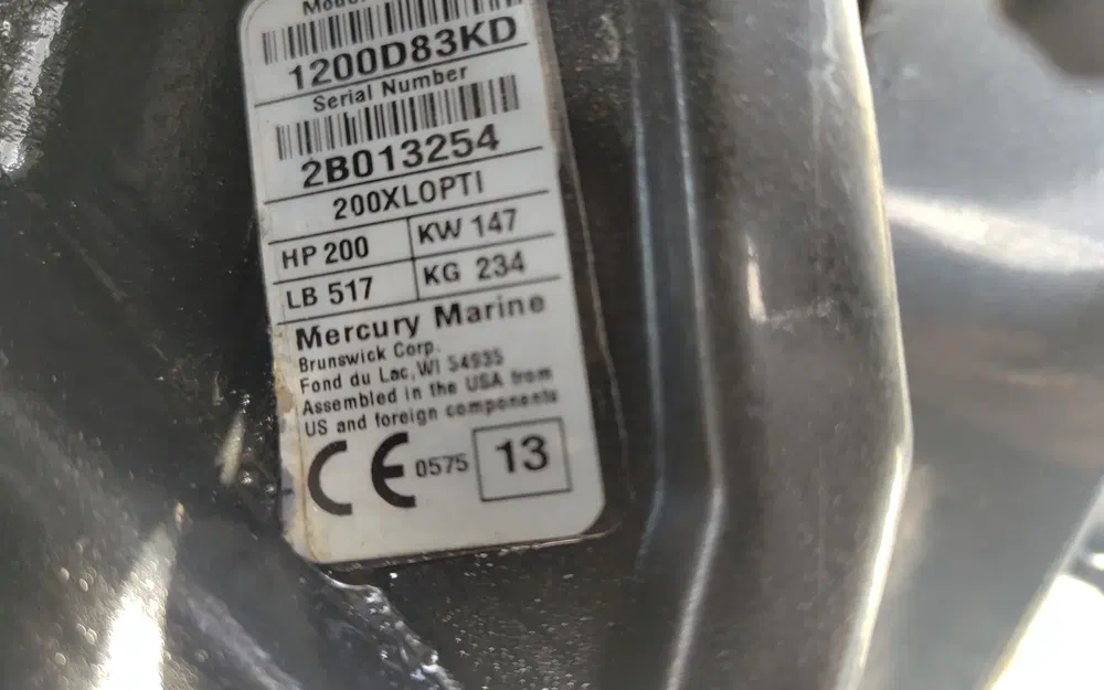 slider 6 MERCURY Optimax 200 XL