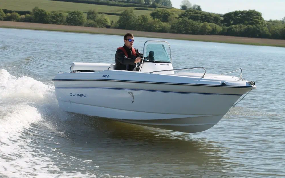 slider 11 Olympic Boat 490 SX