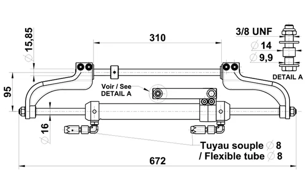 slider 1 Vérin VHM 232 H