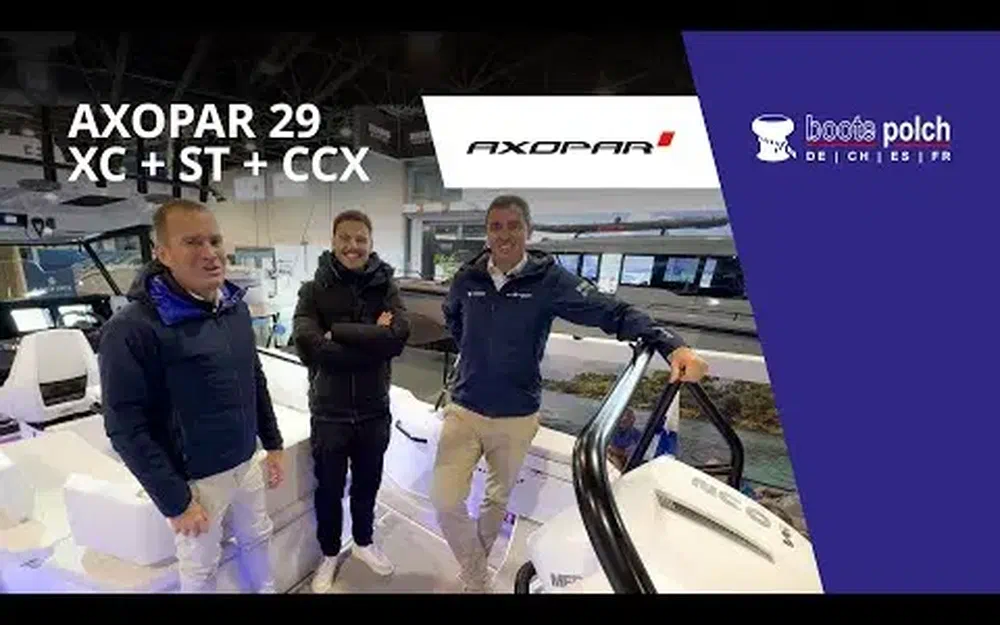 slider 18 Axopar 29 XC CROSS CABIN