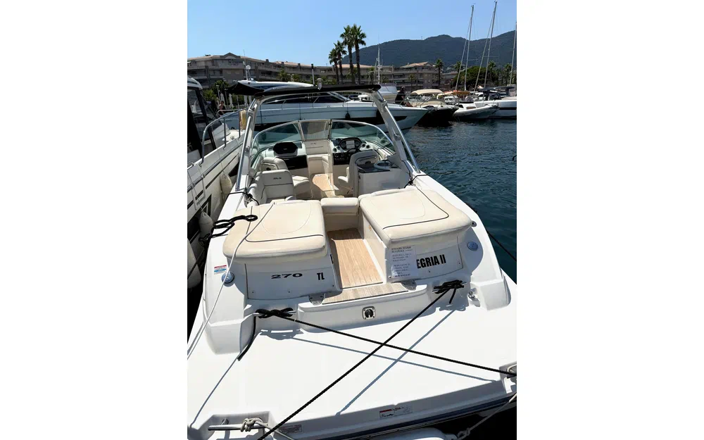 slider 7 Sea Ray 270 SELECT