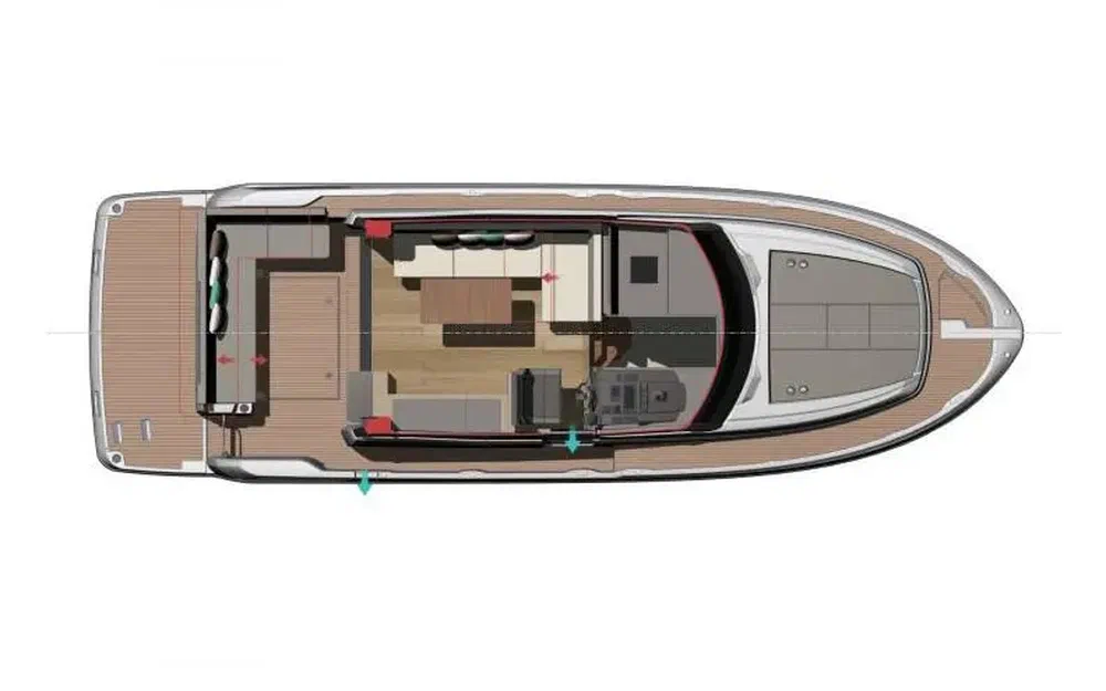slider 15 Jeanneau NC 37