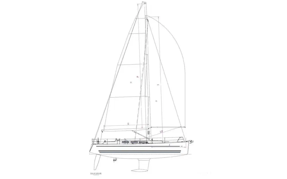 slider 26 Dufour 40 PERFORMANCE