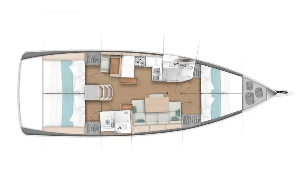 slider 34 Jeanneau Sun Odyssey 440