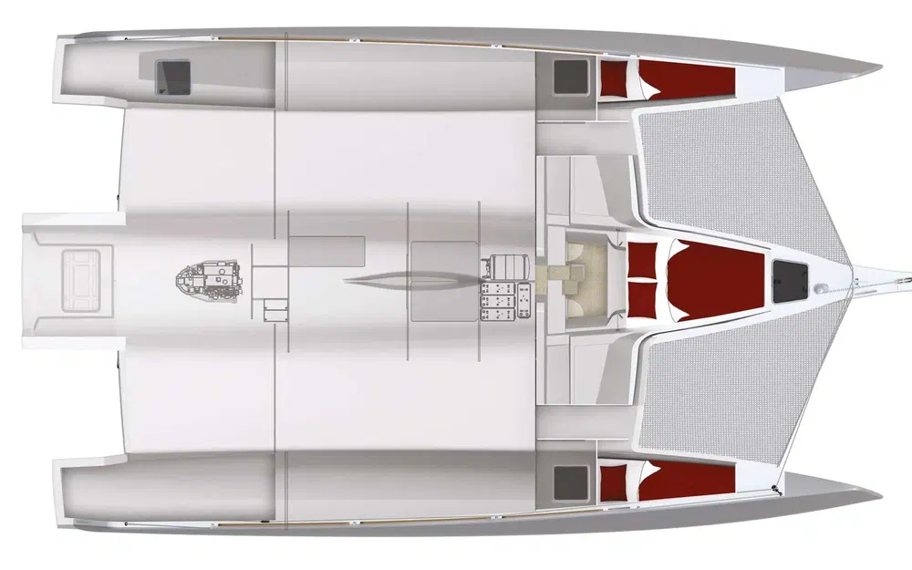 slider 39 Neel Trimarans Neel 43