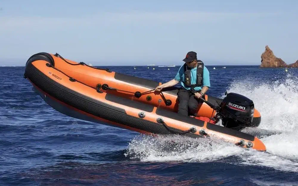 slider 2 3D Tender Rescue Boat 430