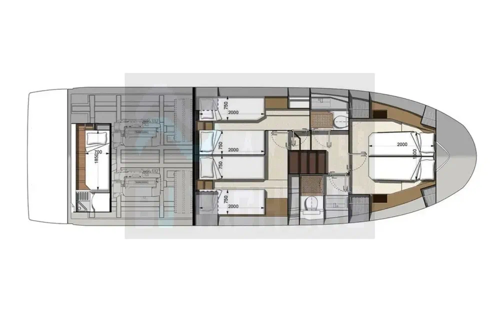slider 36 Prestige Yachts 460 Fly