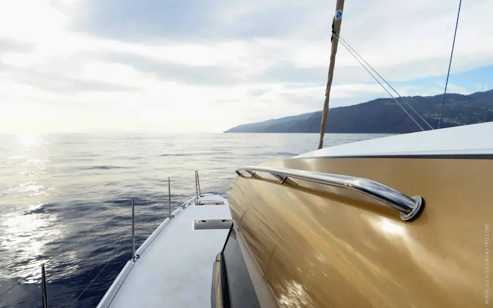 slider 49 Catamaran Luna 49 gold