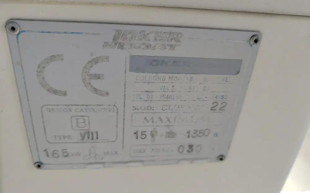 slider 13 Joker Boat Clubman 22