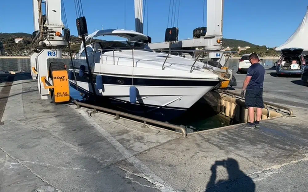 slider 34 Pershing 45