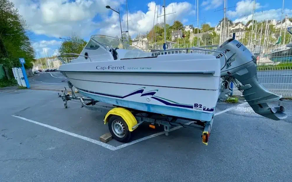 slider 12 B2 Marine Cap Ferret 502 Cabin Cruiser Swing