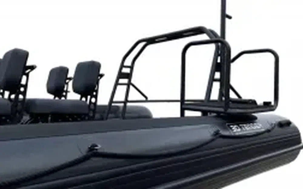 slider 0 Roll bar double patrol avec plateforme plongeur et échelle