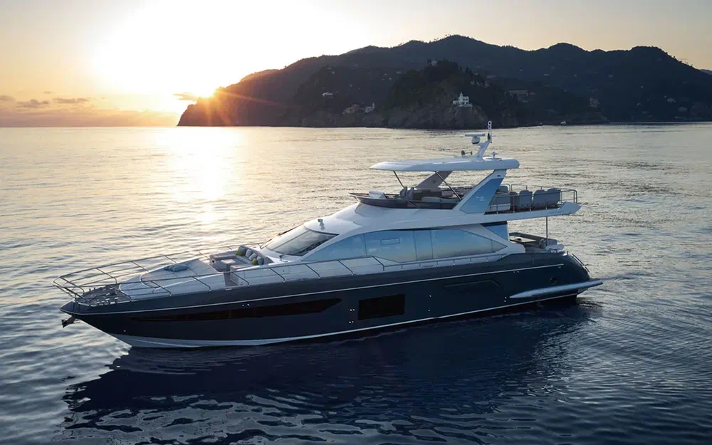 slider 29 Azimut 72 flybridge