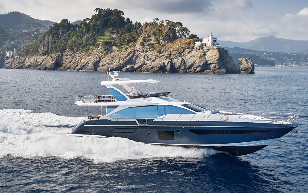 slider 30 Azimut 72 flybridge