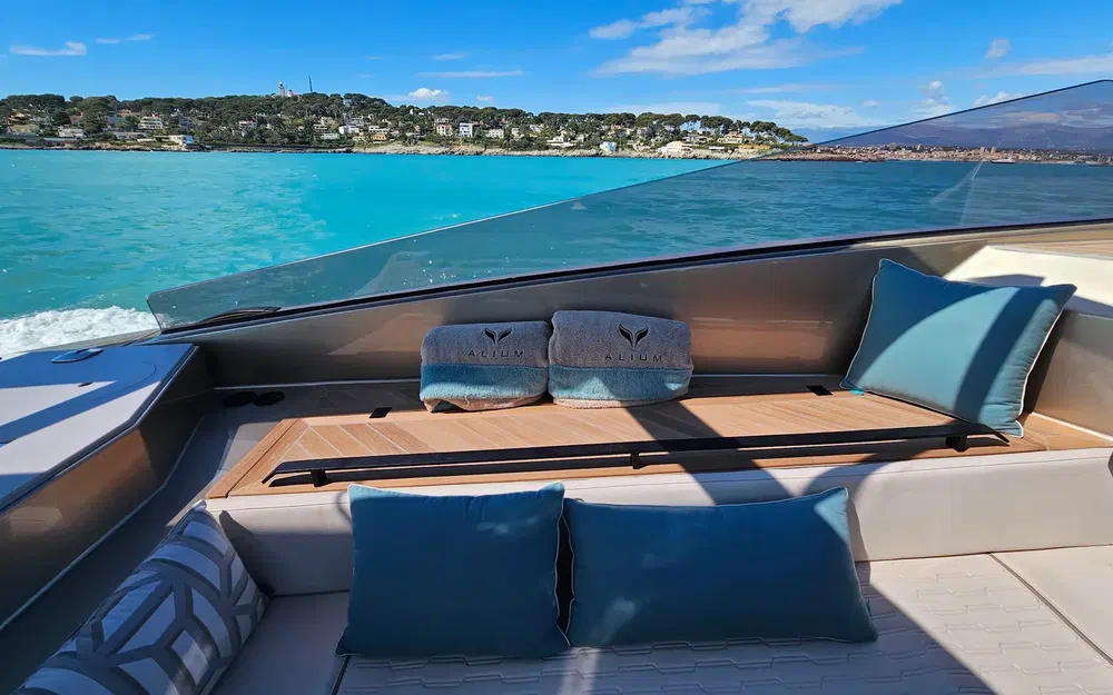 slider 15 Alium Yacht 42 T-Top