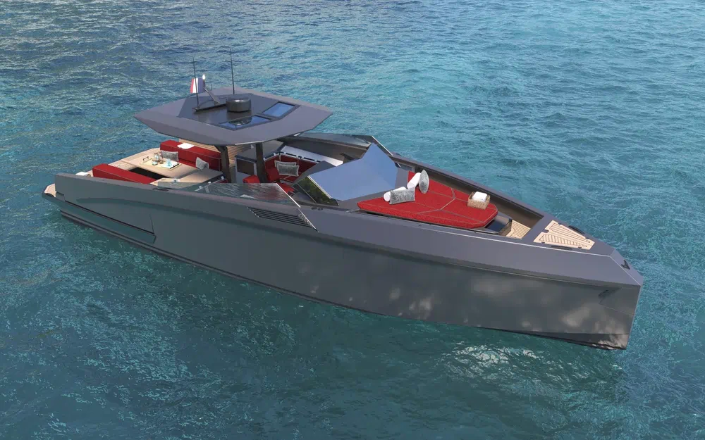 slider 25 Alium Yacht 42 T-Top