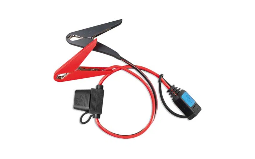 slider 0 Connecteur à pince crocodile (avec fusible ATO 30 A)