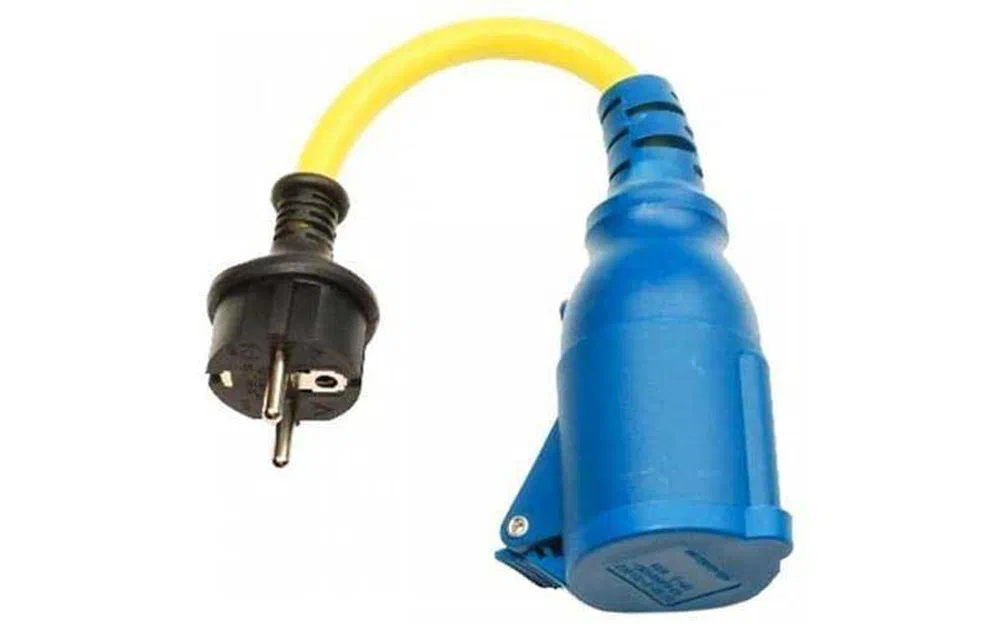 slider 0 Câble adaptateur 16A/250V - fiche Schuko/raccordement CEE