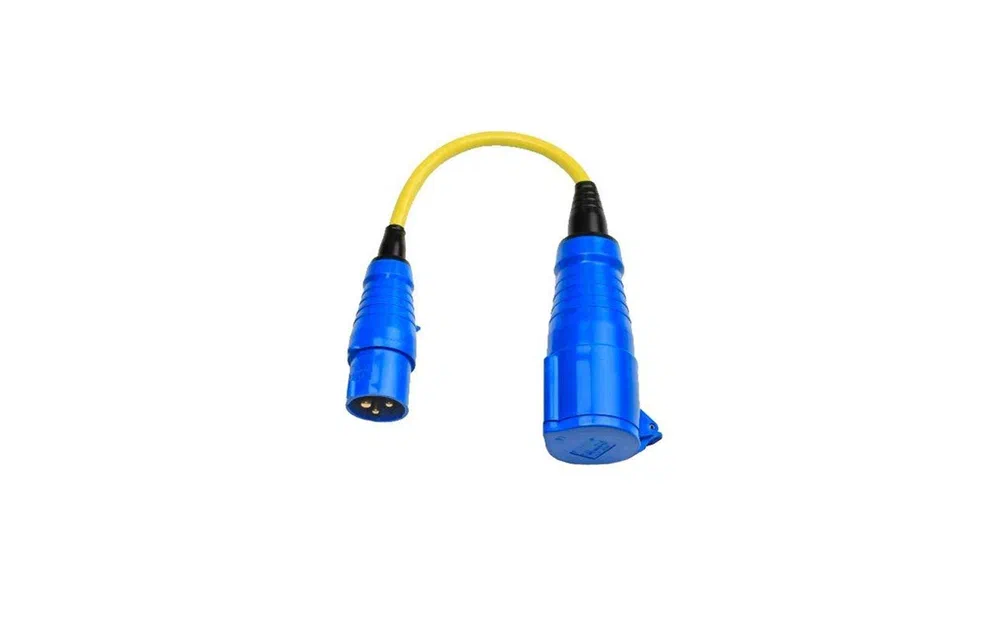 slider 0 Câble adaptateur 16A/250V - fiche CEE / raccord Schuko