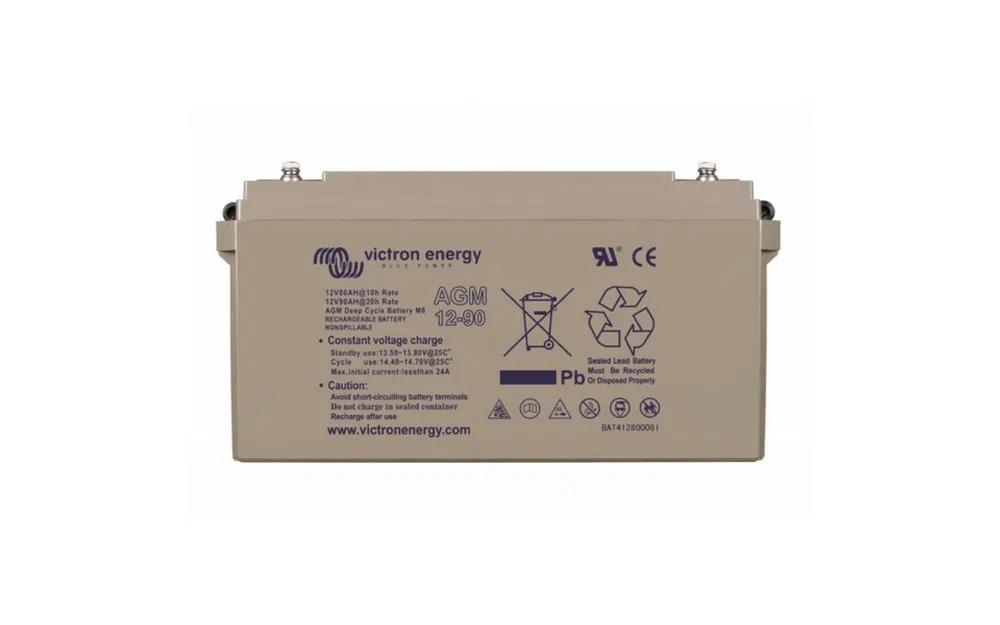 slider 0 Batterie AGM Deep Cycle à filetage 12V/90Ah (M6)