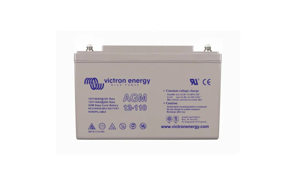slider 0 Batterie AGM Deep Cycle à filetage 12V/110Ah (M8)