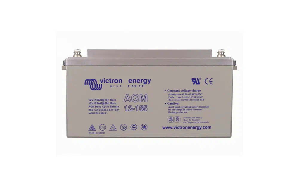 slider 0 Batterie AGM Deep Cycle à filetage 12V/165Ah (M8)